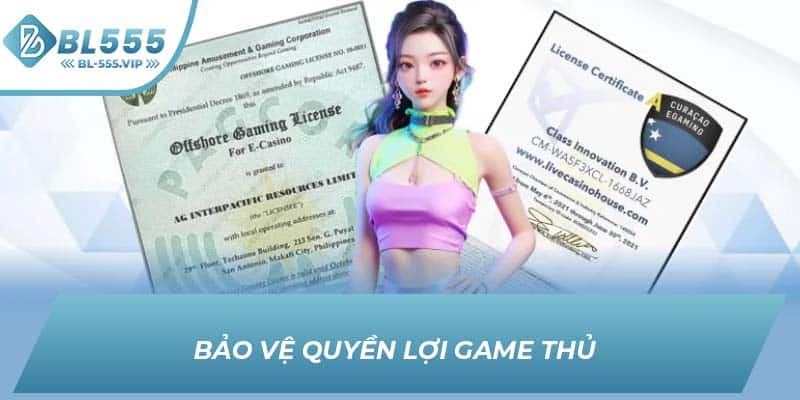 Bảo vệ quyền lợi game thủ